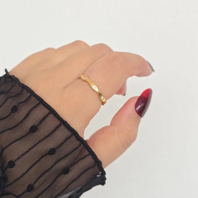 Bague Mini Étoiles