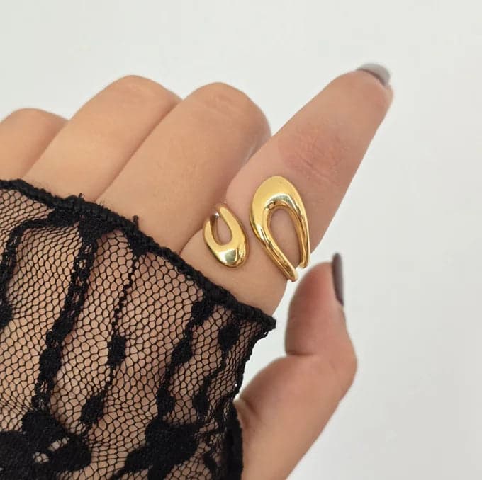 Bague Larme Liquide