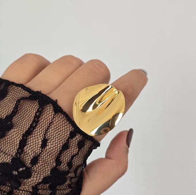 Bague Disque Fondu