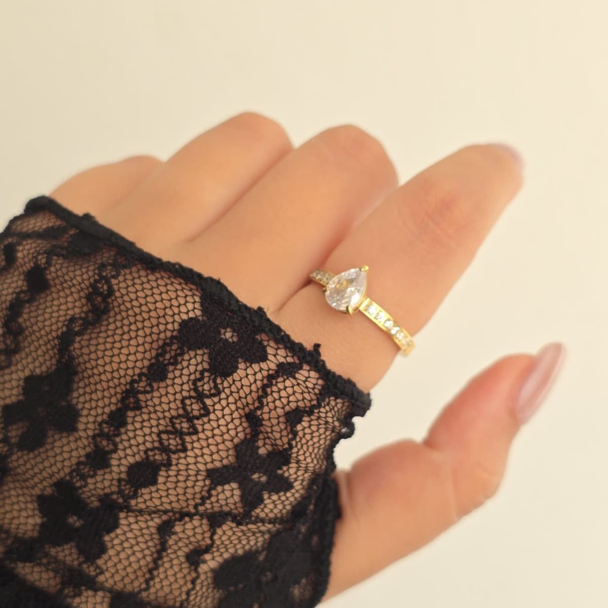 Bague Goutte d'Eau